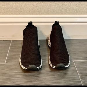 Zara Animal Print Sock Booties - size 36